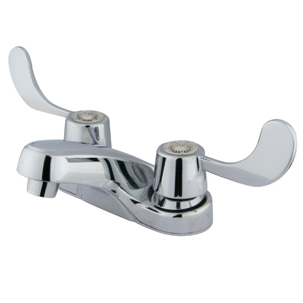 4" Centerset Bathroom Faucet, Chrome
